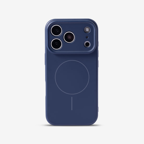 Navy Blue | iPhone Liquid Silicone Case