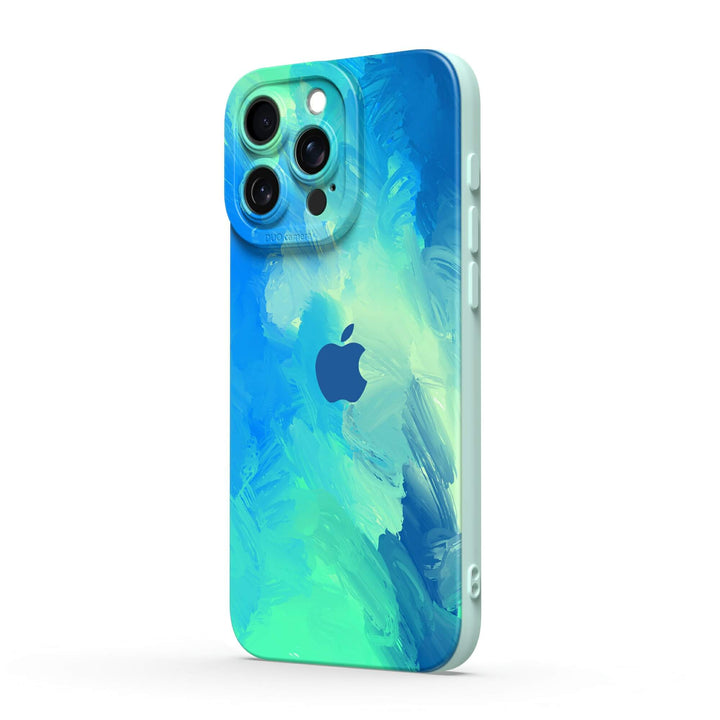 Turquoise Blue | IPhone Series Impact Resistant Protective Case