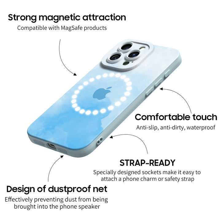 Light Powder Blue | IPhone Series Impact Resistant Protective Case