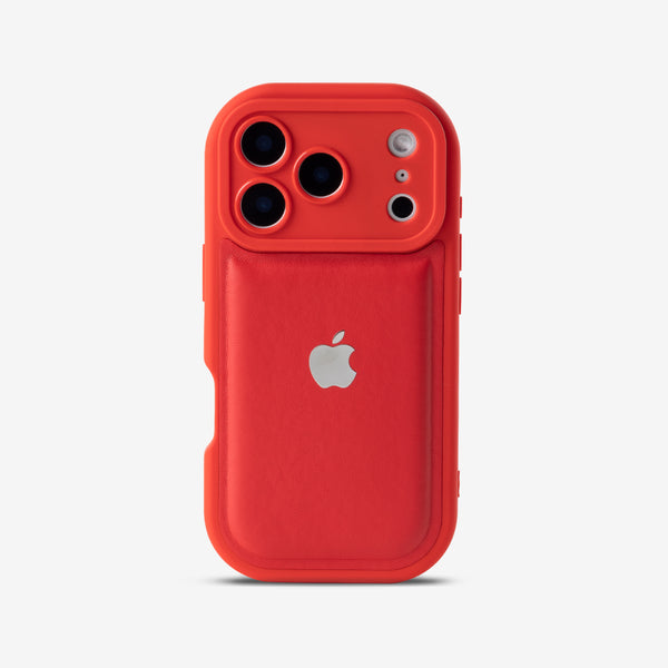 Red | iPhone Soft Leather Case