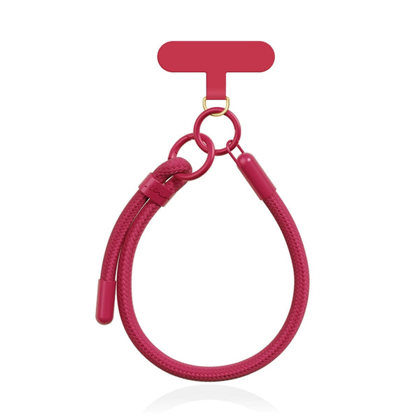 Rope Wrist Strap - Camellia Red