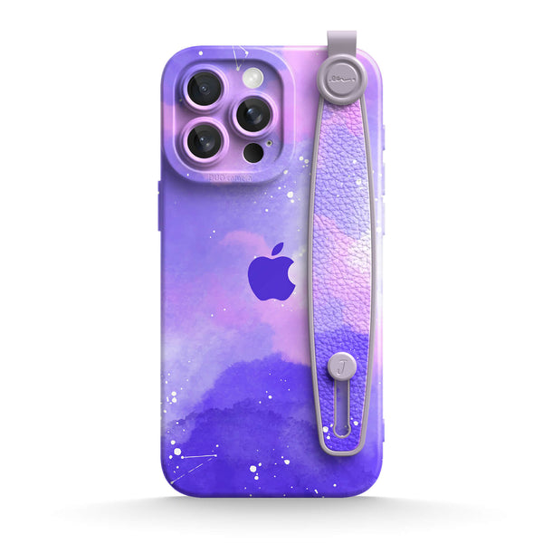 星體紫| iPhone系列多功能腕帶保護殼