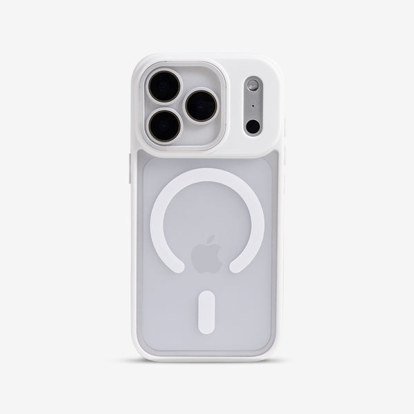 White | iPhone Protective Lens Case