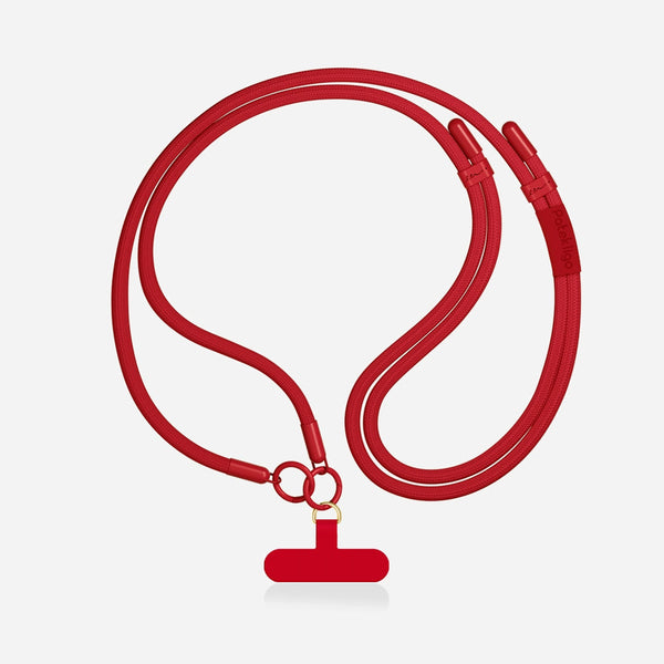 Rope Cross-body Strap - Red