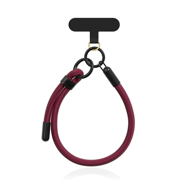 Rope Wrist Strap - Plum Color