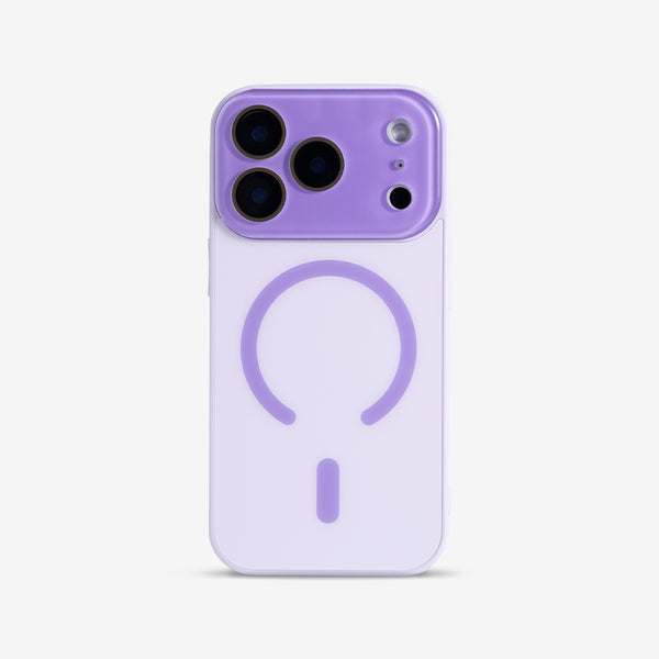 Grass Purple | iPhone Frosted Mirror Case
