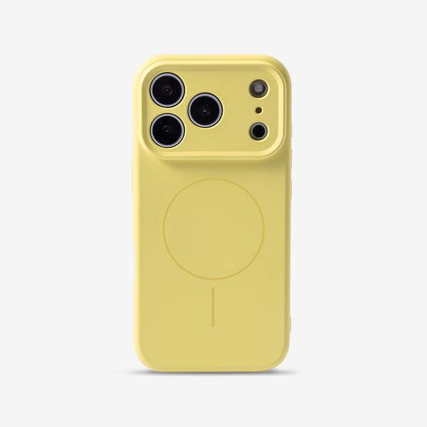 Duck Egg Yellow | iPhone Liquid Silicone Case