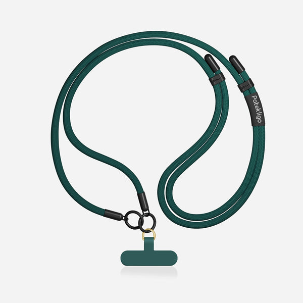 Rope Cross-body Strap - Midnight Green