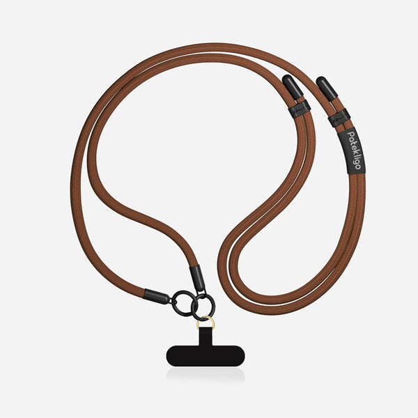 Rope Cross-body Strap - Brown